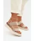 Dámske sandále D&A CR61-3067 BEIGE