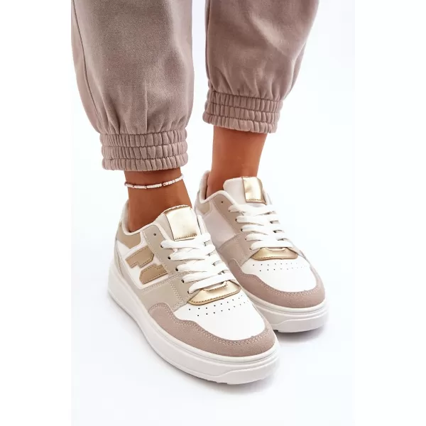  Dámske tenisky BOTO REGINES 30370 WHITE/GOLD 