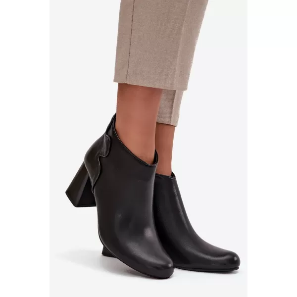  Dámske topánky na podpätku BOTO IVESSARA 39751 BLACK 