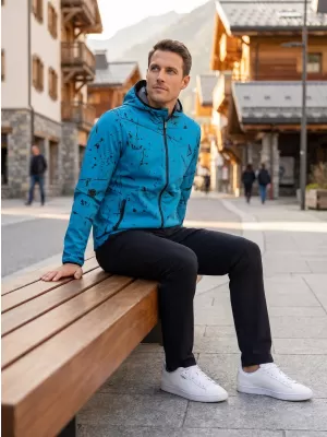 Pánska softshellová bunda premium ALTISPORT VOJ/ALM034JACK01 EMERALD