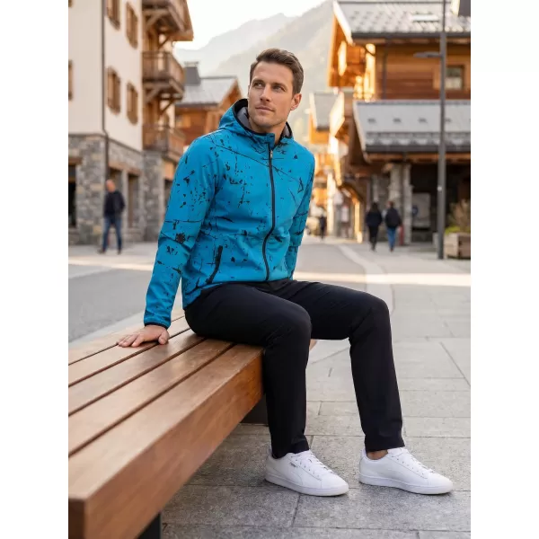  Pánska softshellová bunda premium ALTISPORT VOJ/ALM034JACK01 EMERALD 