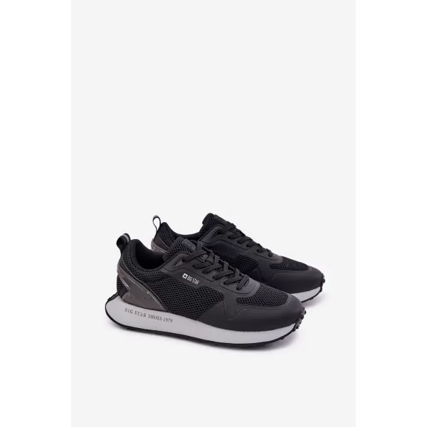  Pánske tenisky BIG STAR RR174361 BLACK Big Star Shoes 