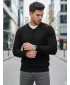 Pánsky sveter DSTREET WX2314 ČIERNA
