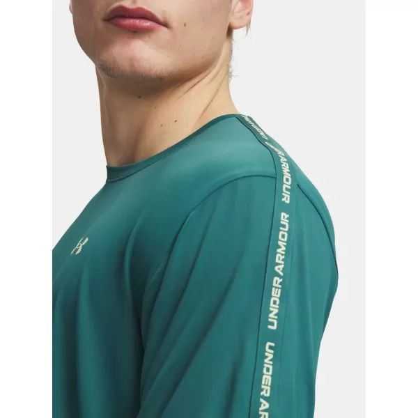  Pánske tričko UNDER ARMOUR UA TECH TAPING SS 6012356-339 ZELENÁ 