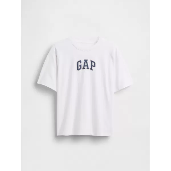  Detské tričko GAP ORIGINAL LOGO TEE 782451-01 OPTIC WHITE 