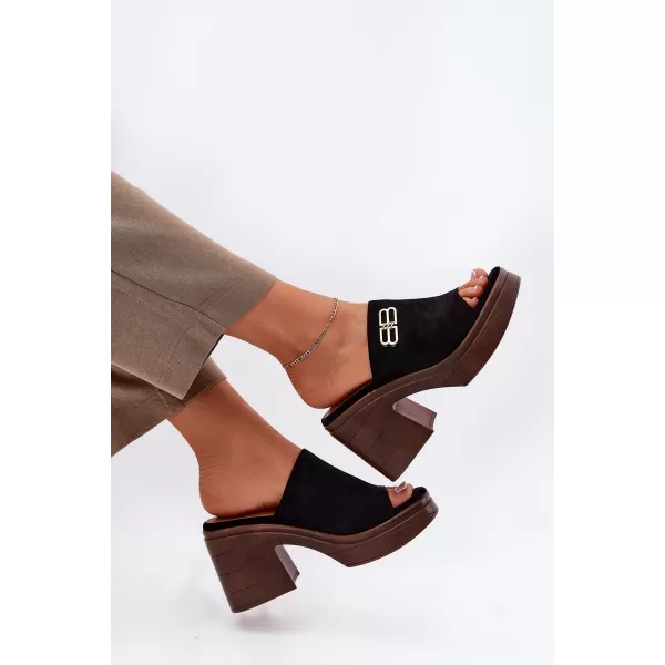  Dámske šľapky VINCEZA 17400 BLACK 