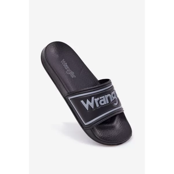 Pánske šľapky WRANGLER AVERELL 20251042.25Y BLACK 