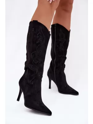 Dámske čižmy BOTO BELONIA 40917 BLACK