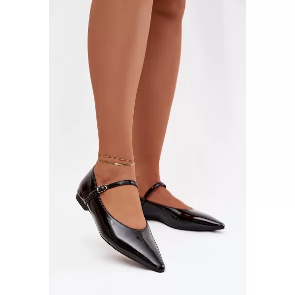  Dámske baleríny BOTO JARELLE 40675 BLACK 