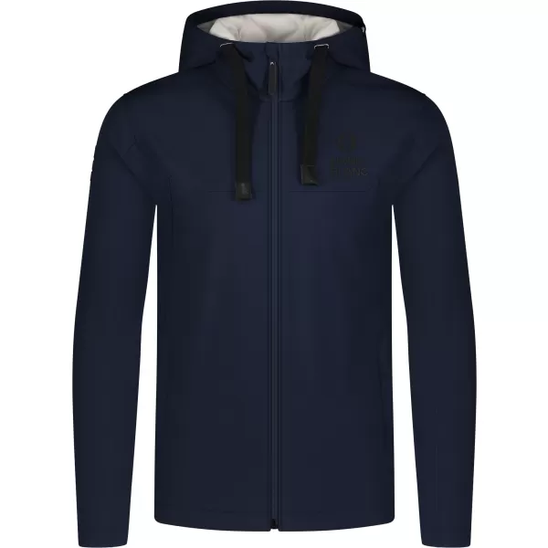  Pánska softshellová mikina NORDBLANC CANOPY NBSSM8340 TMAVO MODRÁ 