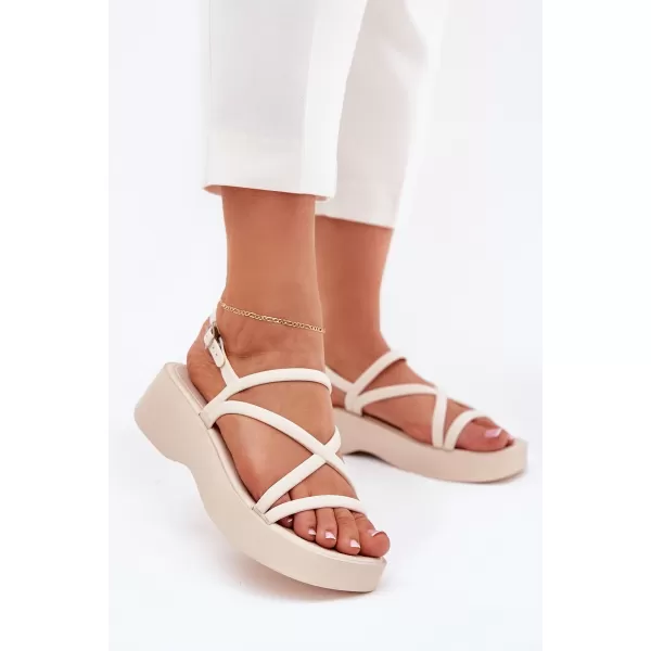  Dámske sandále BOTO CIVARA 38254 BEIGE 