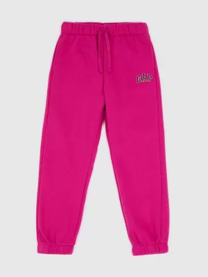 Detské tepláky GAP LOGO SWEATPANTS 843858-00 BRIGHT FUCHSIA