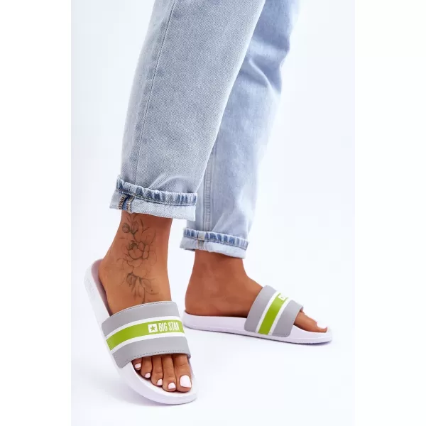  Dámske šľapky BIG STAR JJ274647 GREY Big Star Shoes 
