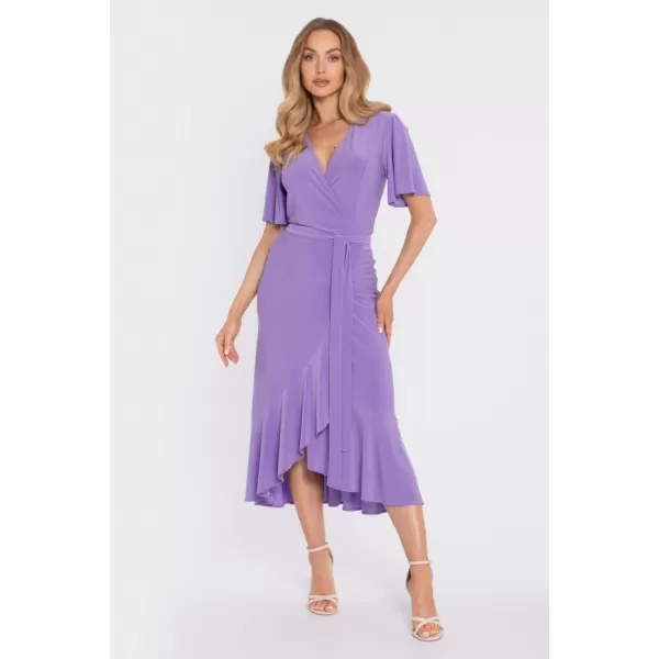  Dámske šaty MOE M912 LIGHT PURPLE 