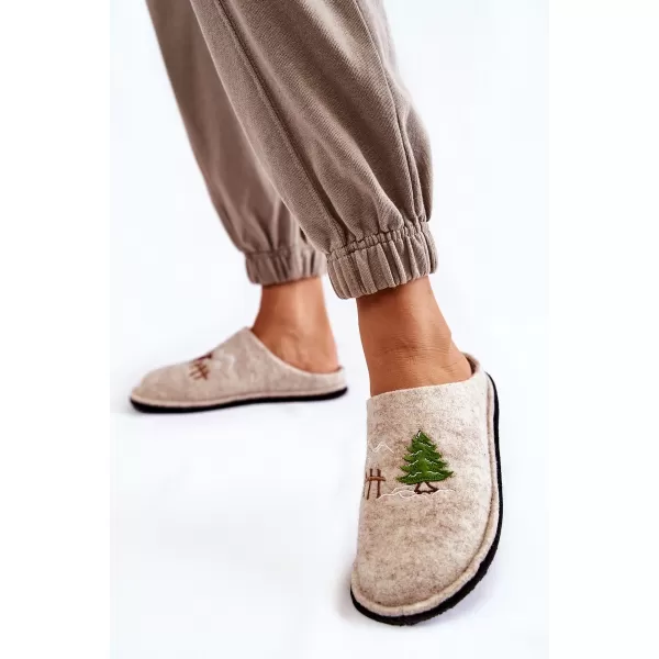  Dámske šľapky BIG STAR KK276016 BEIGE Big Star Shoes 