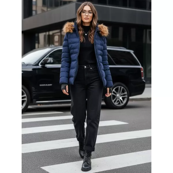 Dámska bunda DSTREET TY4039 MODRÁ 