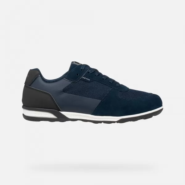  Pánske tenisky GEOX SPHERICA ACTIF X3 G014609 TMAVO MODRÁ 
