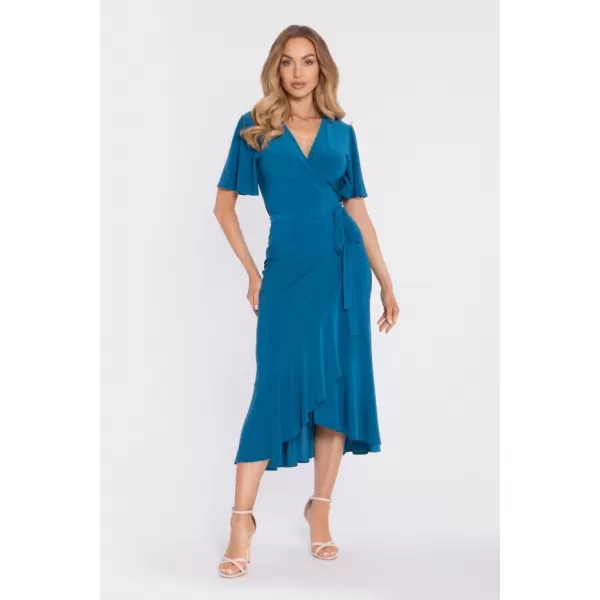  Dámske šaty MOE M912 OCEAN BLUE 