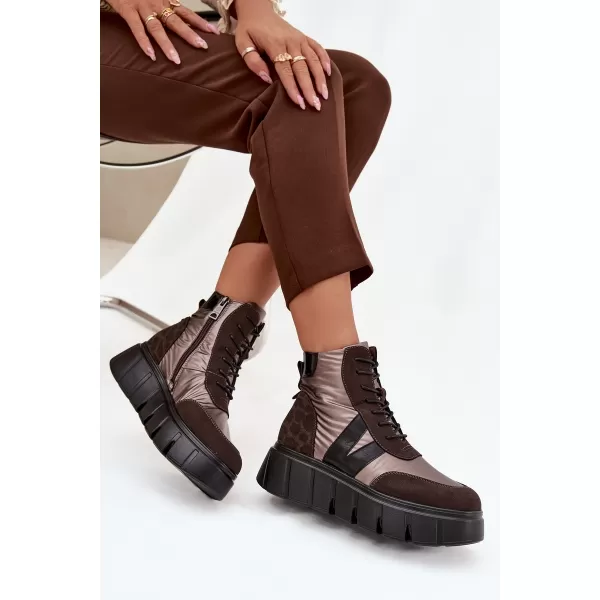  Dámske topánky VINCEZA 58562 BROWN 