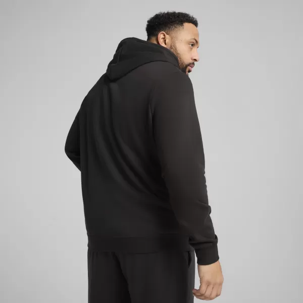  Pánska mikina PUMA ESS SMALL NO. 1 LOGO HOODIE 682574-01 PUMA ČIERNA 