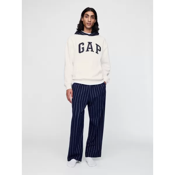  Pánska mikina GAP LOGO HOODIE PULLOVER 645967-02 NEW OFF WHITE 