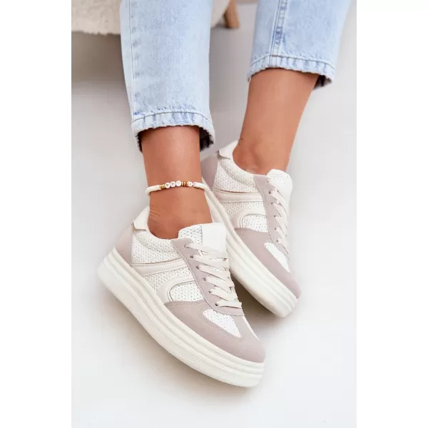  Dámske tenisky BOTO LESIDA 36191 BEIGE 