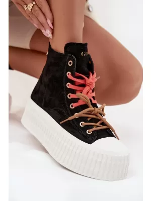 Dámske topánky GOE SS2N4046 BLACK