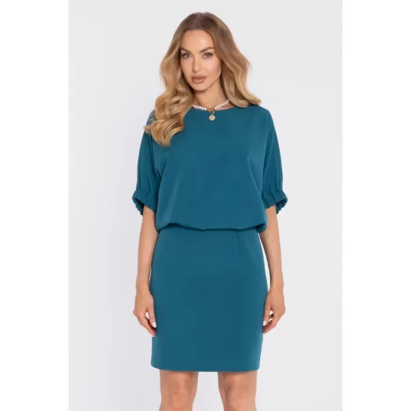  Dámske šaty MOE M904 OCEAN BLUE 