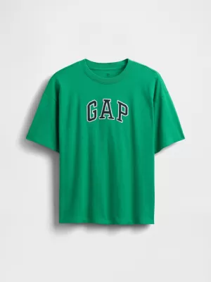 Detské tričko GAP ORIGINAL LOGO TEE 782451-00 GALLANT GREEN