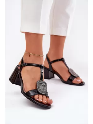Dámske sandále VINCEZA 91134 BLACK