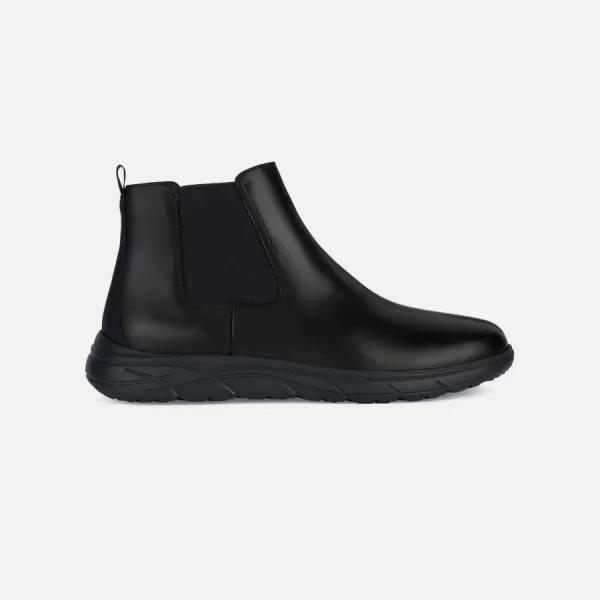  Pánske členkové čižmy GEOX PORTELLO G006545 ČIERNA 