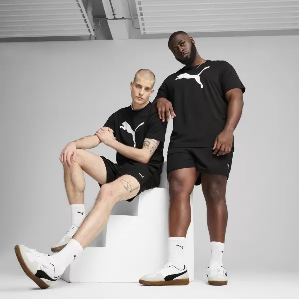  Pánske kraťasy PUMA ESS WOVEN SHORTS 682602_01 PUMA BLACK 