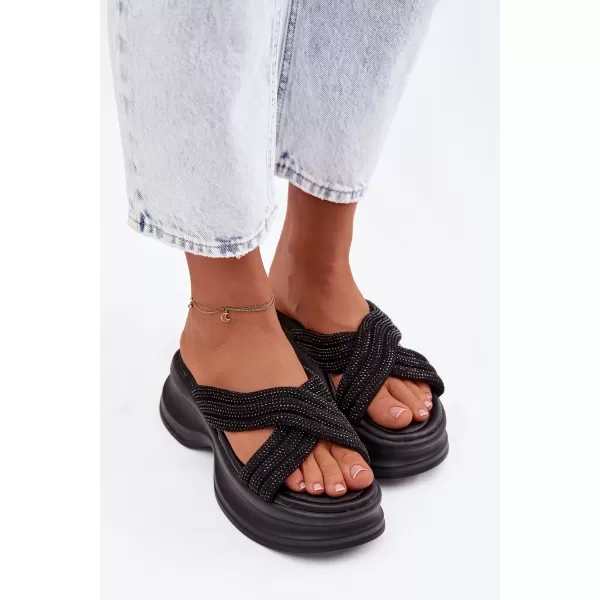  Dámske šľapky BOTO LIORINE 42034 BLACK 