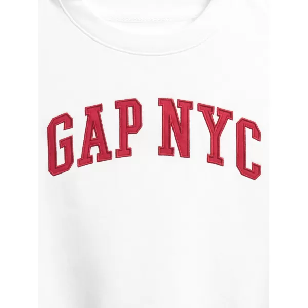  Dámska mikina GAP LOGO SWEATSHIRT 799272-04 NEW OFF WHITE 