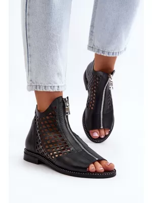 Dámske sandále ZAZOO 977/L BLACK