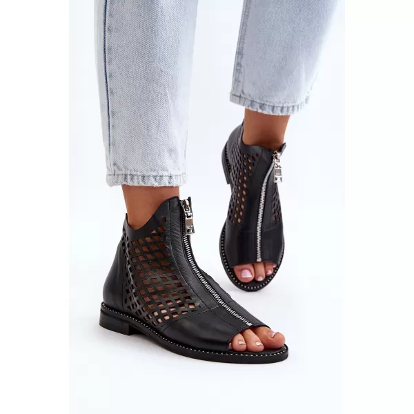  Dámske sandále ZAZOO 977/L BLACK 
