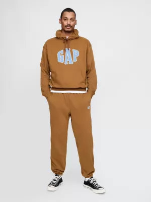 Pánske tepláky GAP LOGO SWEATPANTS 744733-01 BRIGHT BROWN