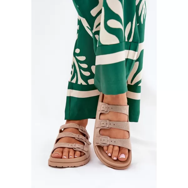  Dámske šľapky BOTO ULIRI 36079 KHAKI 