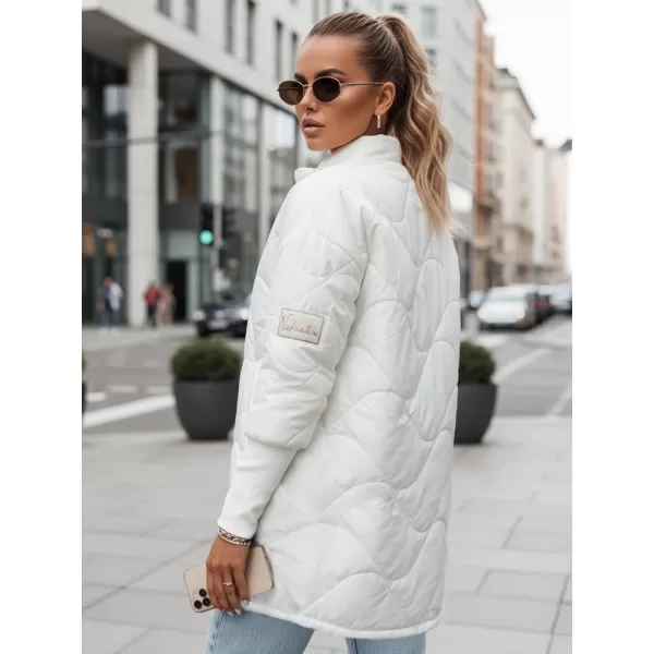  Dámska bunda DSTREET TY3616 BIELA 