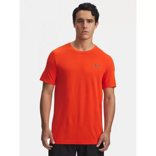  Pánske tričko UNDER ARMOUR VANISH SEAMLESS NOVELTY SS 1388129-844 ORANŽOVÁ 