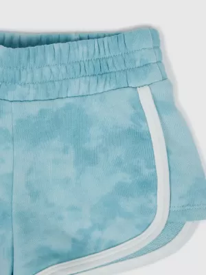 Detské kraťasy GAP SWEATSHORTS 860029-00 BLUE TIE DYE