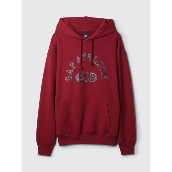  Pánska mikina GAP ATHLETIC ARCH PULLOVER HOODIE 534173-00 JAPONSKÁ MAPLE 