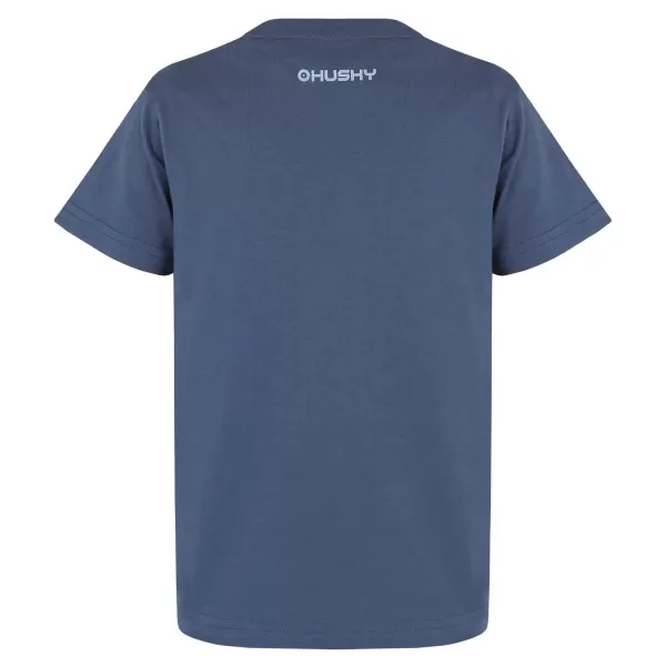  Detské tričko HUSKY TEE MUSHROOM K BLUE 