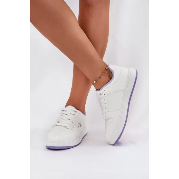  Dámske tenisky BIG STAR RR274A245 WHITE/PURPLE Big Star Shoes 