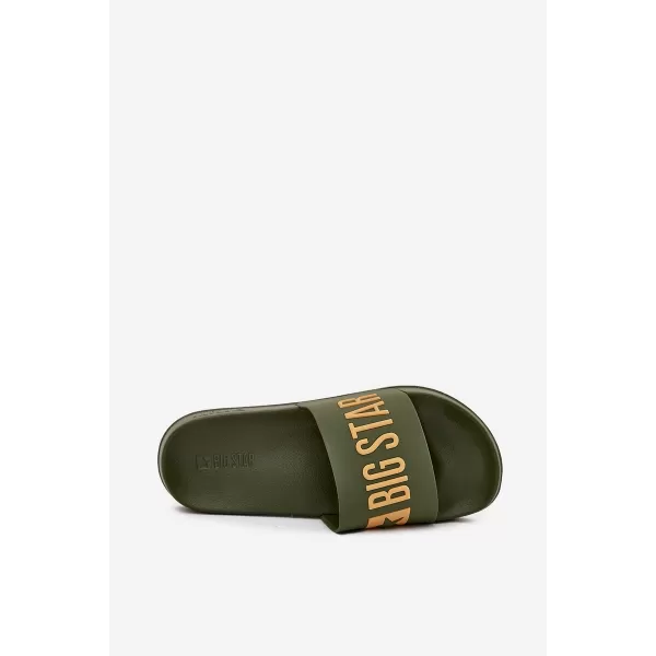  Pánske šľapky BIG STAR SS174360 GREEN Big Star Shoes 