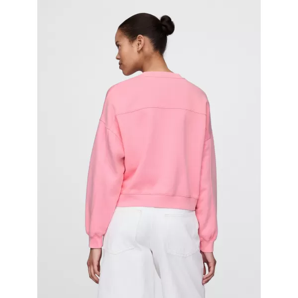  Dámska mikina GAP LOGO SWEATSHIRT 548299-20 MAY PINK 