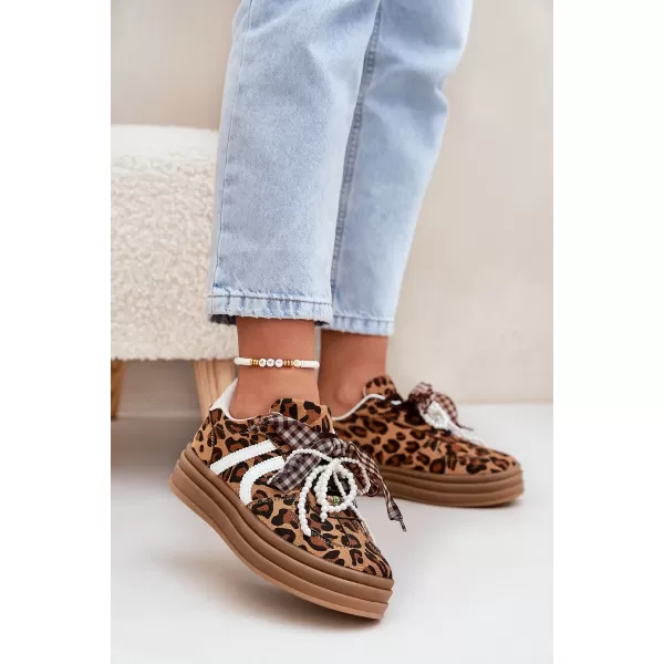  Dámske tenisky BOTO VINNESS 36212 LEOPARD 