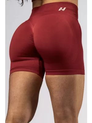 Push-up šortky s vysokým pásom POWER 893 RED Nebbia