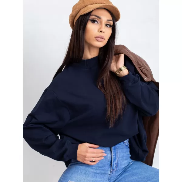  Dámska mikina BASIC FEEL GOOD RV-BL-5185.84P NAVY 