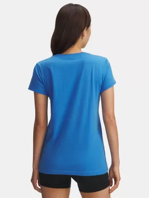 Dámske tričko UNDER ARMOUR UA LOGO SS 1356305-402 MODRÁ